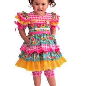 Vestido Festa Junina Infantil – São João – Caipira – 656