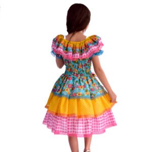 Vestido Festa Junina Infantil – São João – Caipira – 767