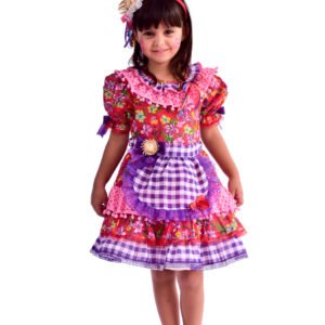 Vestido Festa Junina Infantil – São João – Caipira – 653