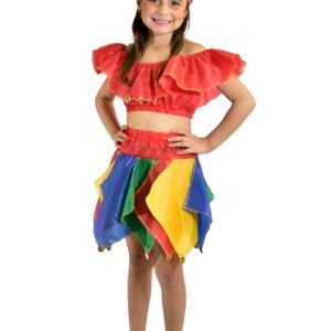 Fantasia Bambolê Infantil  Carnaval Cigana – 07