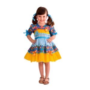 Vestido Festa Junina Infantil – São João – Caipira – 654