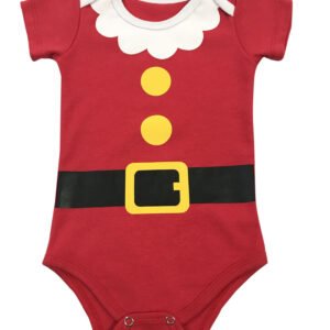 Body Bebê Carnaval – Fantasia Papai Noel – Mesversário 9103