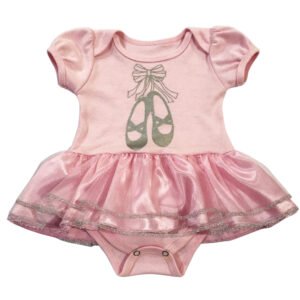 Body Bebê Carnaval – Fantasia Bailarina- Mesversário – 9105