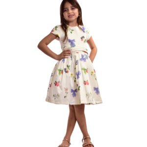 Vestido Infantil de Festa cerejinha Rodado – 5697