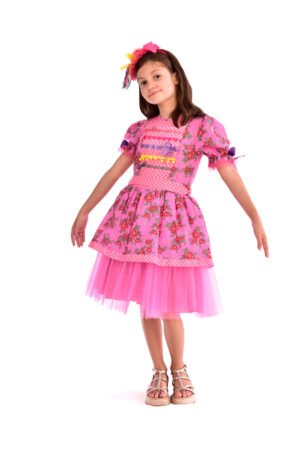Vestido Festa Junina Infantil - São João - Caipira - 763