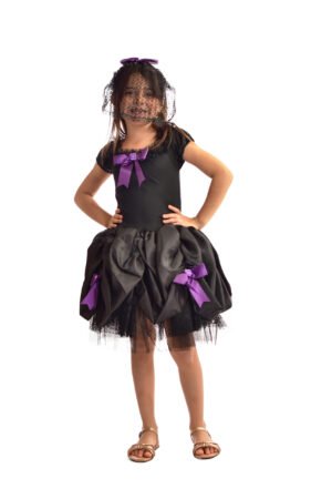 Fantasia Bambolê Infantil Halloween Viúva Negra - 123