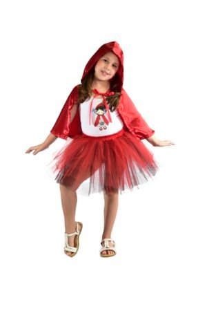 Fantasia Bambolê Infantil Carnaval Chapeuzinho - 124