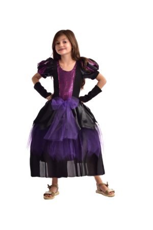 Fantasia Bambolê Infantil Halloween Bruxa de Luxo - 145