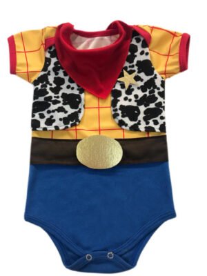 Body Bebê Carnaval - Fantasia Cowboy - Mesversário 9118