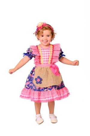 Vestido Festa Junina Infantil - São João - Caipira - 666