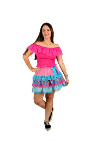 Blusa Feminina Lastex Festa Junina  - São João - 936