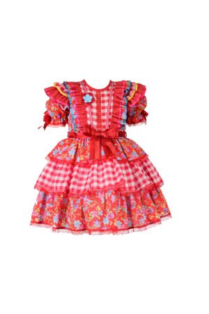 Vestido Festa Junina Infantil - São João - Caipira - 667